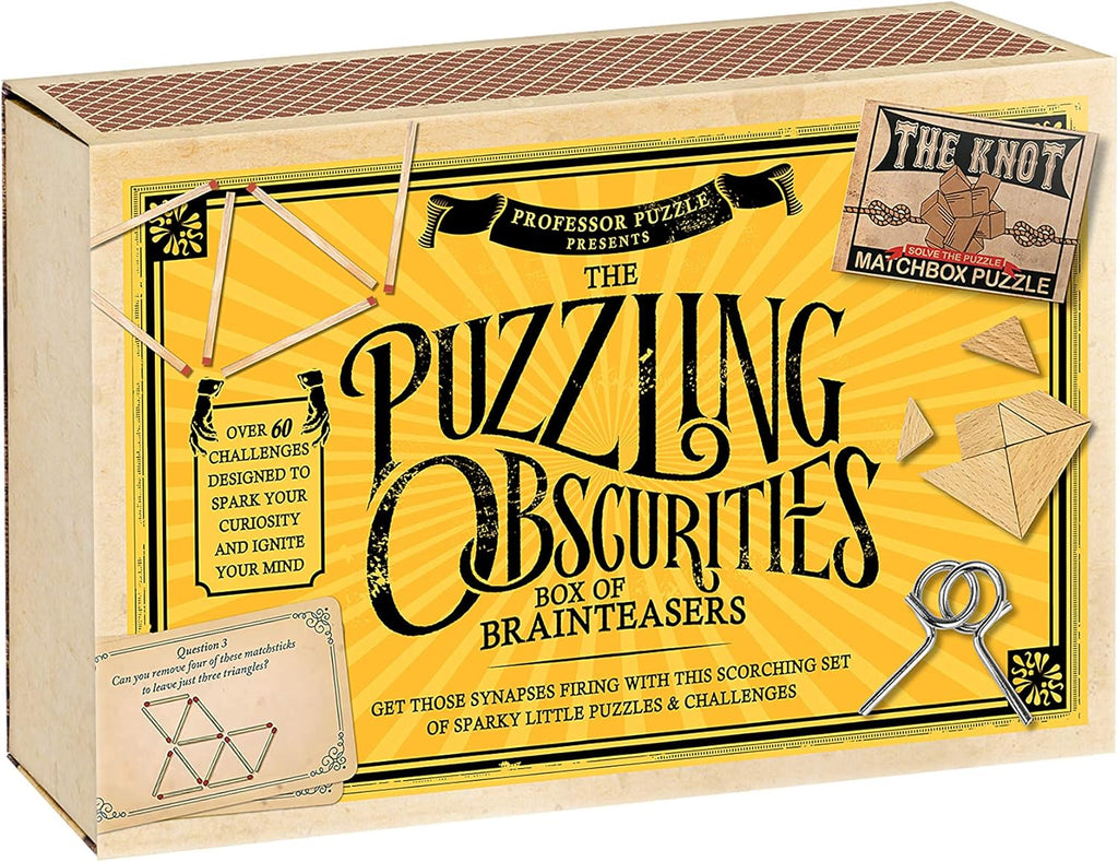Professor Puzzle, Puzzling Obscurities Box